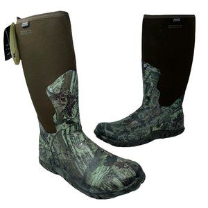 Bogs Mens Hunt Lite Boots Brown Green Mossy Oak Neo-Tech Pull On 15 New